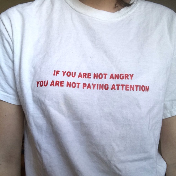 Social activism basic white tee - Picture 2 of 2